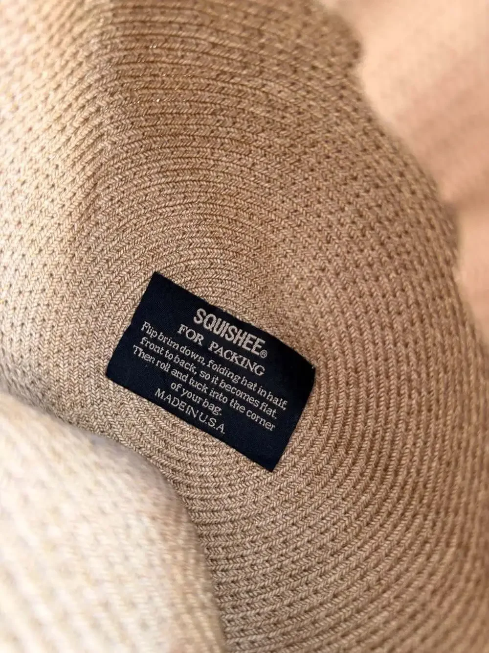 Eric Javits Squishee Packable Wide Brim Sun Hat - Picture 6 of 7